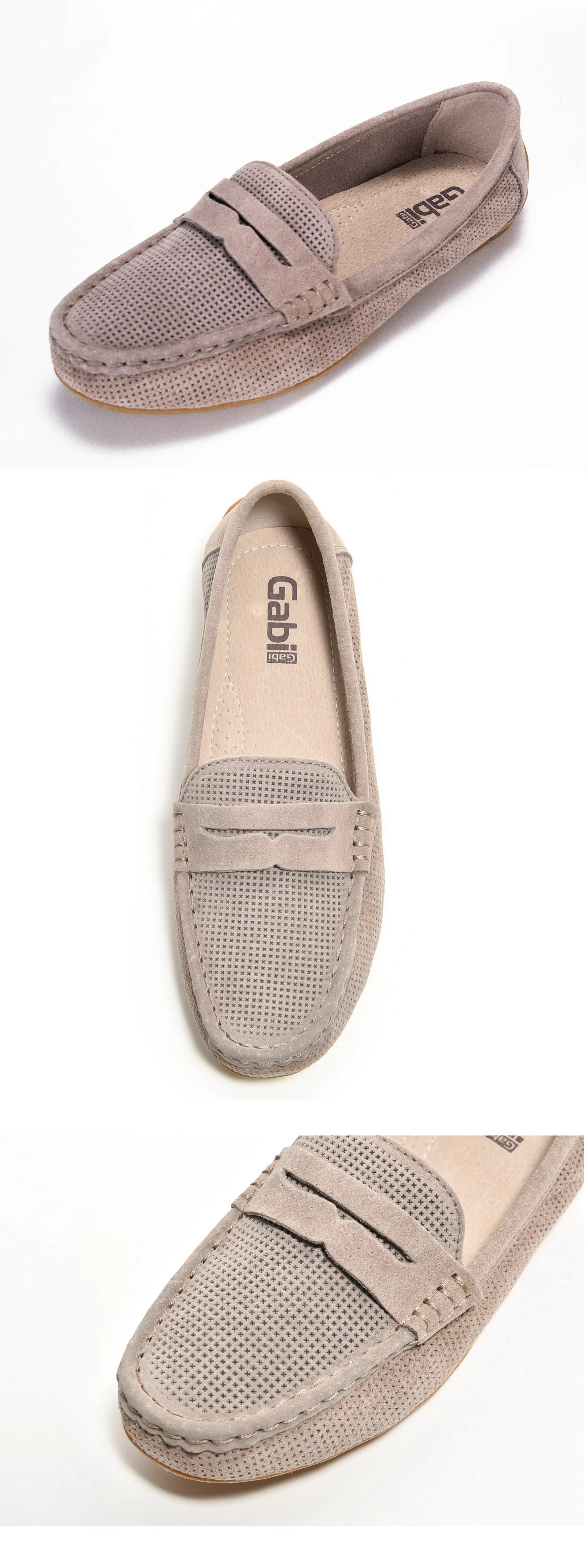 Sapatos femininos verão, mocassins azul; couro natural,