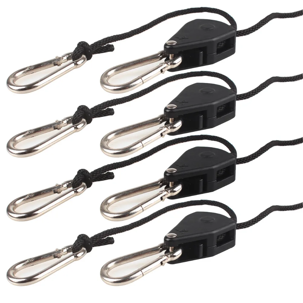

Growsun Adjustable Heavy Duty Rope Ratchet Hanger Kit For Grow Light