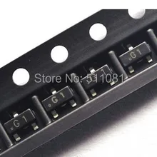 100 шт. транзистор поверхностного монтажа MMBT5551 2N5551 G1 0.6A/180V Силовые транзисторы NPN SMD SOT23