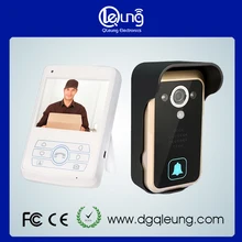 3.5 “TFT Pantalla 2.4G Wireless Video de La Puerta de Intercomunicación Teléfono Timbre Seguridad Para El Hogar Cámara Del Monitor