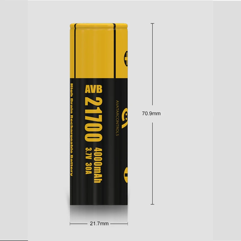 Eleaf Avatar AVB 21700 батарея 4000 мАч 30A подходит для Eleaf istick Pico 21700 коробка мод Vape