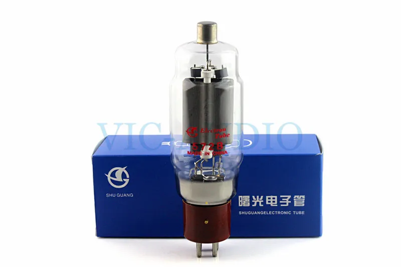 

1PC NEW SHUGUANG 572 572B HIFI ELECTRON Tube 4PINS Vacuum Tube Free Shipping
