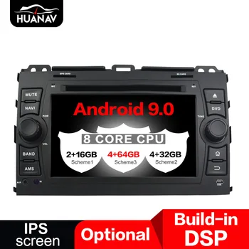 

DSP Android 9 Car GPS Navigation Car DVD player for TOYOTA Land Cruiser Prado 2006-2010 auto stereo multimedia player head unit