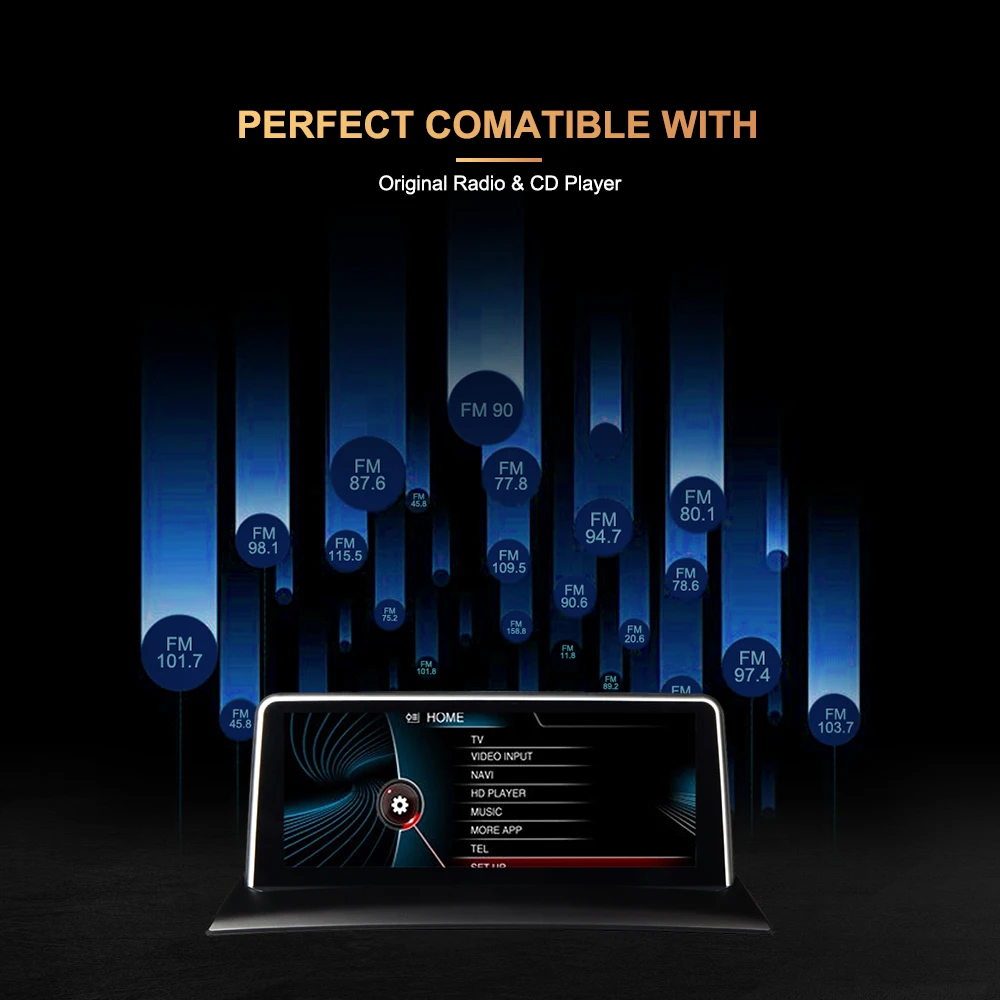 Perfect Naviodm android 9.0 8 core car multimedia player car dvd gps player auto audio For BMW X3/E83 2004-2009 iDrive aux bt radio 10