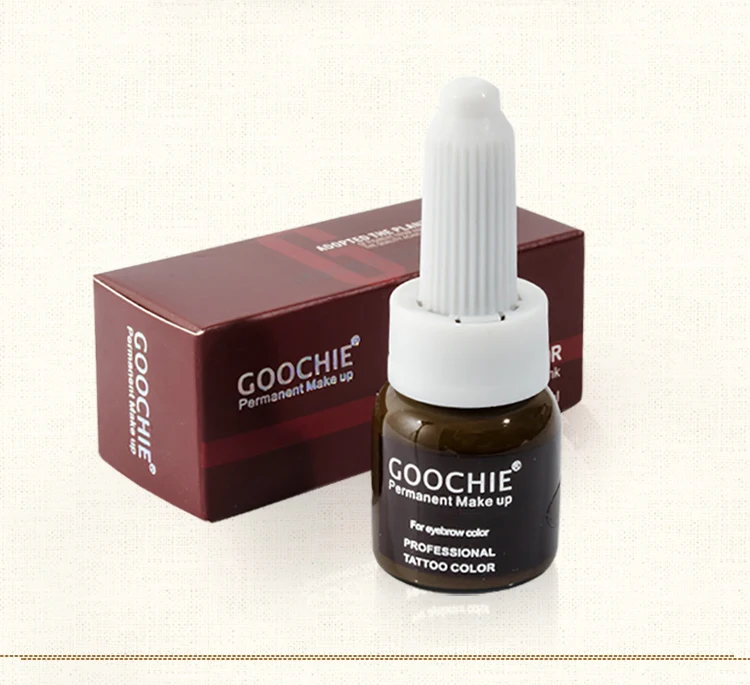 Permanente da Sobrancelha do Creme da Composição de Goochie Profissional da Tatuagem para a Sobrancelha Pigmento pc Cor 10 g - 14 composição de goochie, cor profissional da tatuagem para a sobrancelha 10 g pc
