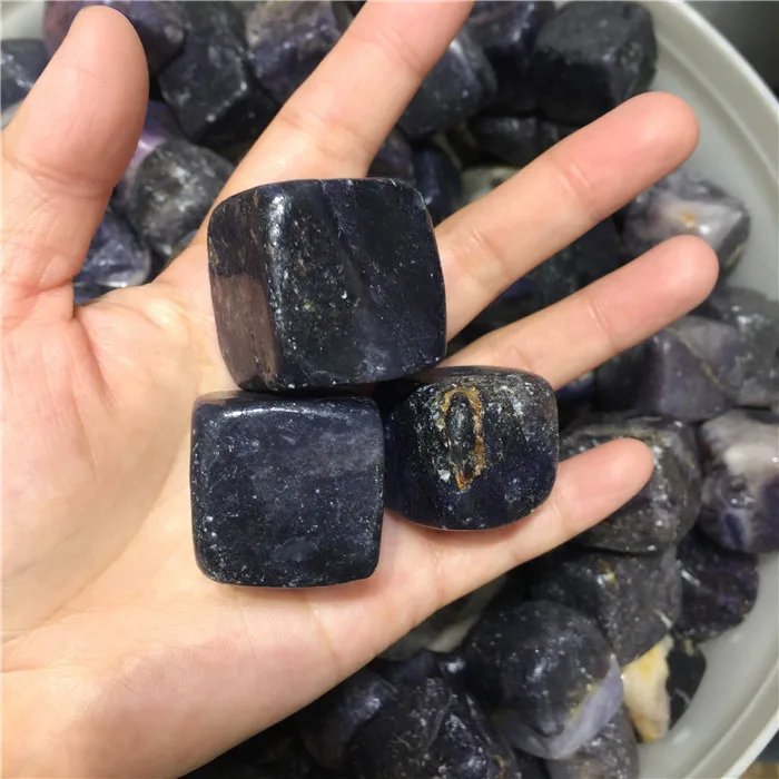 50 г натуральный фиолетовый сугилит камень куб полированный гравий образец натуральные камни и минералы happy fish tank stone