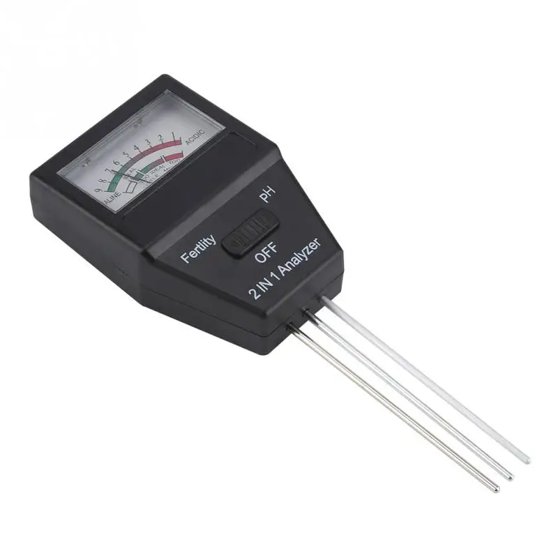 2 in 1 Soil Moisture Meter and PH Level Tester for Plants Crops Flowers