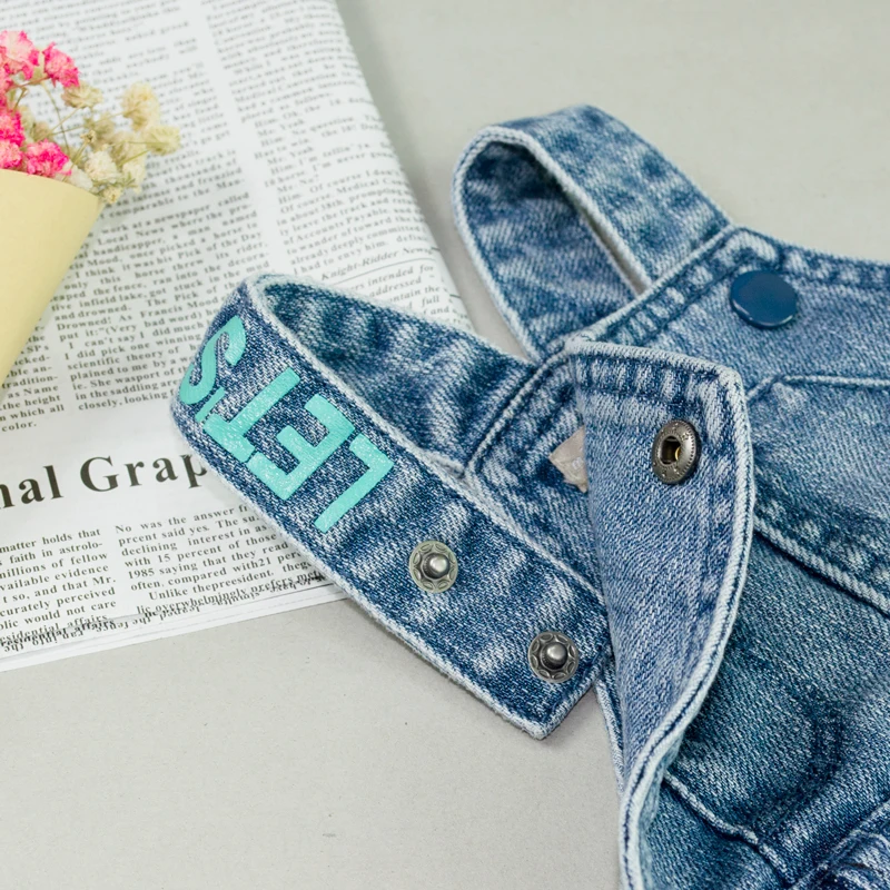 3 Baby Shorts Denim Jumpsuits Infant Toddler Kids Boys Girls Jeans Rompers