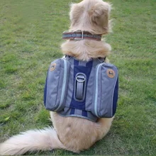 Новые Товары для собак Saddle Bag Нейлон Водонепроницаемый multi Функция съемный двойной Применение Pet Переноски жгут для Средний Большой размер Товары для собак