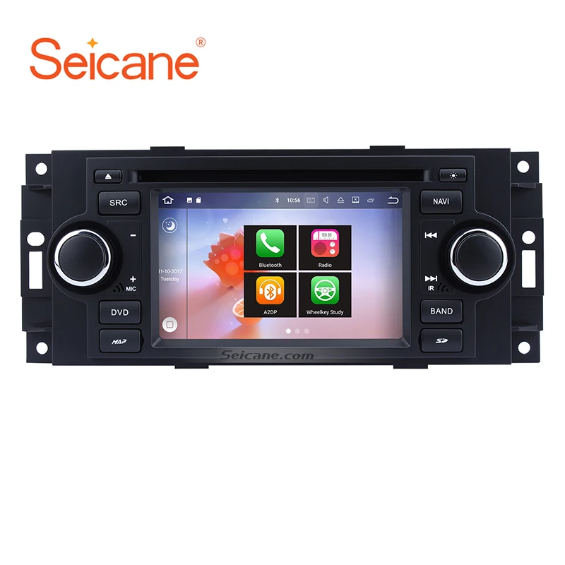 

Seicane 5"Android 7.1 Car Radio For Jeep Grand Cherokee Liberty Patriot Wrangle 2002 2003 2004 2005 2006 2007 Multimedia Player
