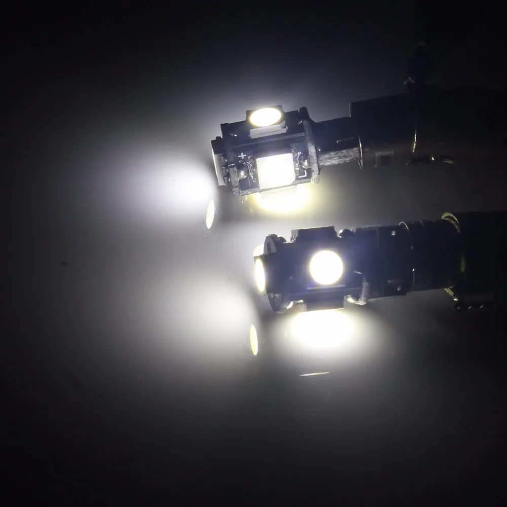 ANGRONG 2x H6W BAX9s 5 SMD CAN шина светодиод индикатор лампы задний парковочный боковой
