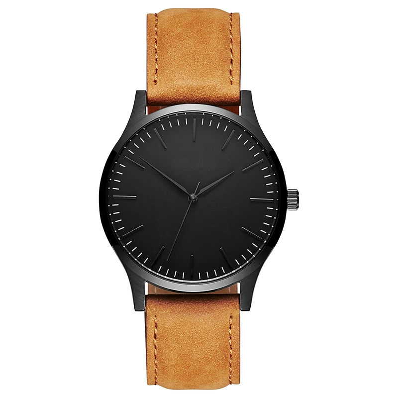 

Top Luxury Brand Men Watch Simple Men's Quartz Wristwatches Leather Casual Business Male Clock Waterproof Relogio Masculino 2018
