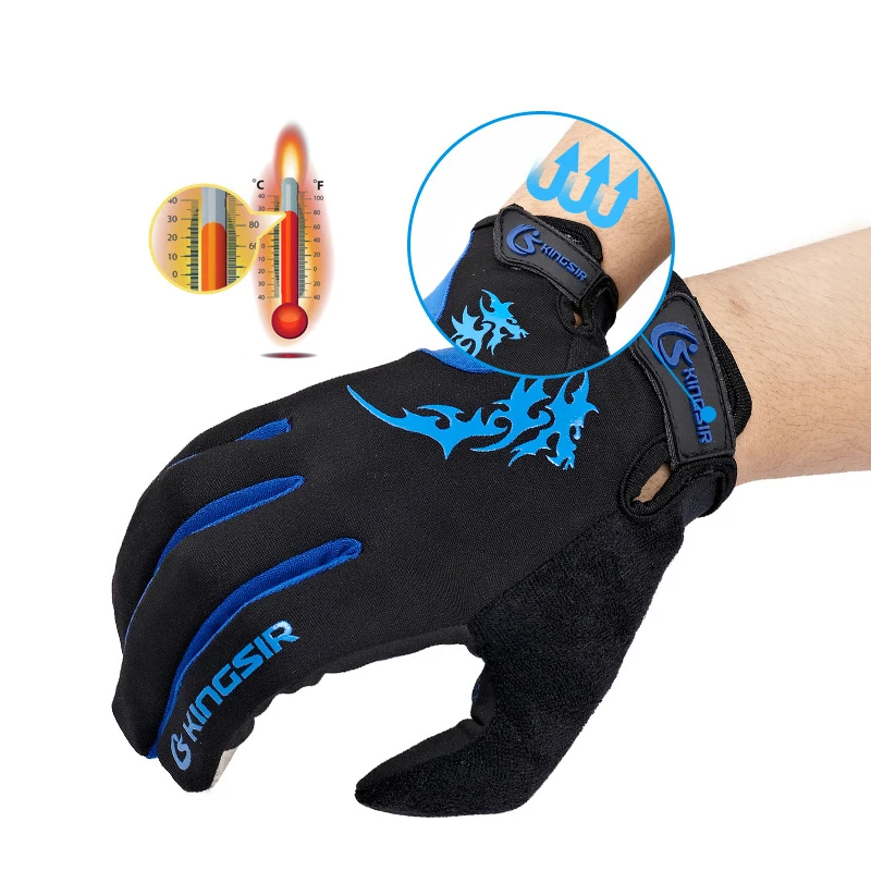 Велосипедные перчатки с сенсорным экраном осенние и зимние теплые перчатки спортивные противоударные велосипедные перчатки для мужчин и женщин
