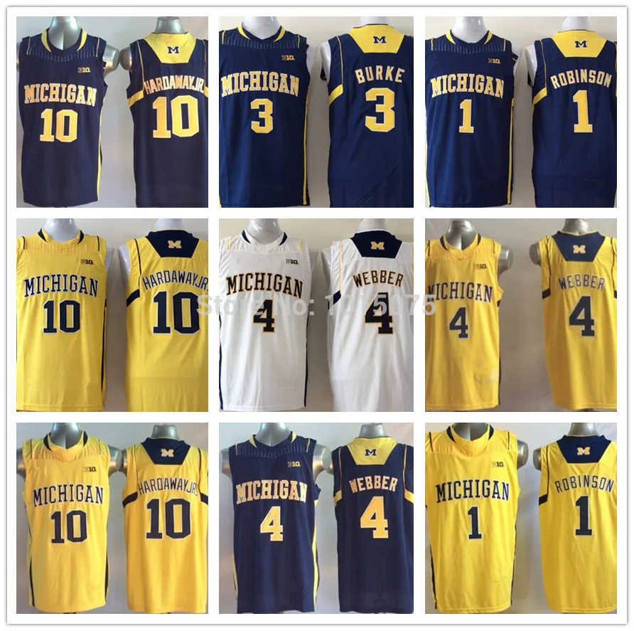 wolverine basketball jersey