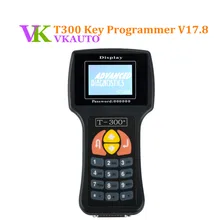 Automam T300 Plus Key Programmer Latest V17 8 English Spanish Black Blue T 300 Auto OBD2