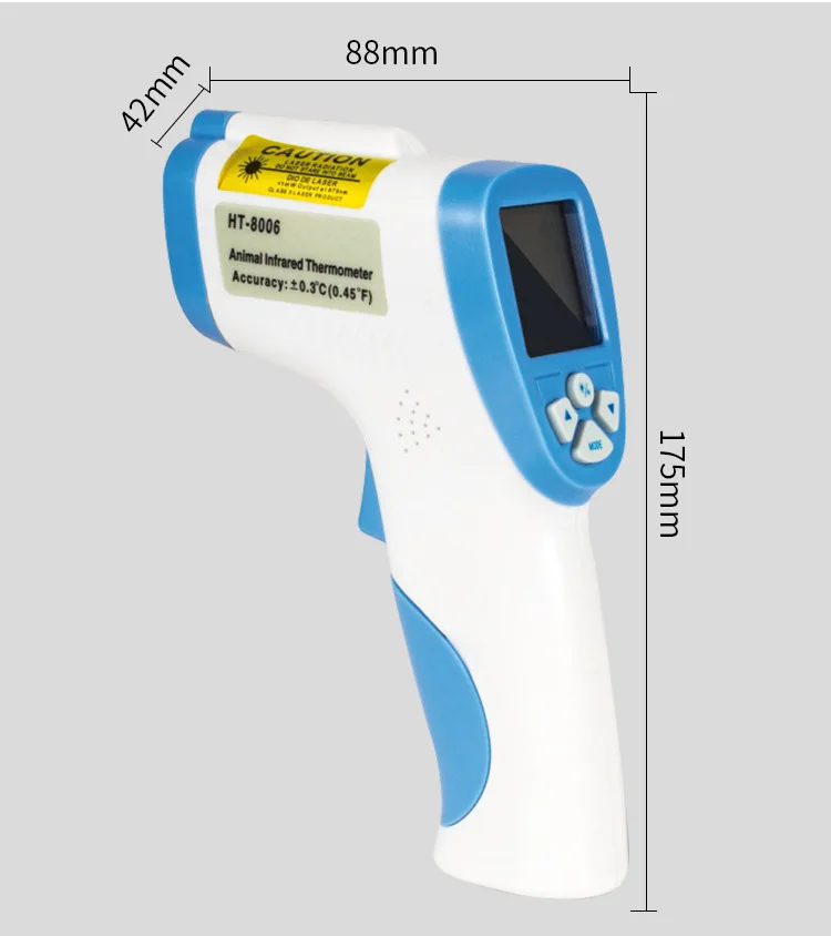 High Precision Veterinary Infrared Thermometer Pig Cattle and Sheep
