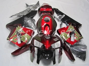 

New Injection Mold Full Fairing kit Fit For Honda CBR600RR F5 2005 2006 05 06 600RR 600 ABS fairings set custom cool red