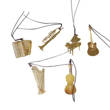 1 Pcs/lot Musical Instruments Metal Bookmark For Books Mark Paper Clip Children School Office Supplies For Student Gift