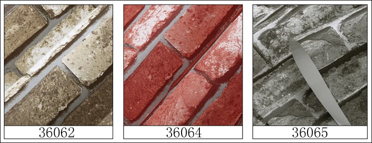 Modern Vintage Brick Textured Wallpaper For Walls Decor Embossed 3D Wall paper Rolls For Bedroom Living room Sofa TV Background