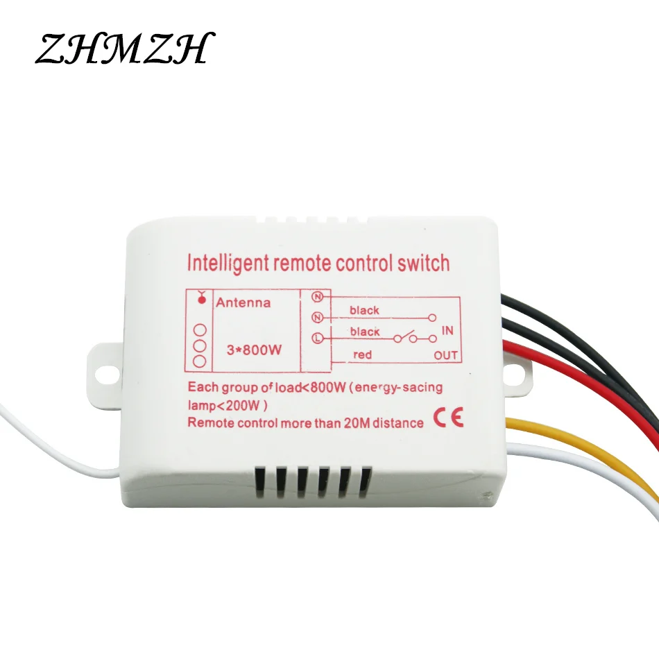  AC 220V Digital Wireless Intelligent Remote Control Switch Smart Manual Numeral Telecontrol Aptitud - 32446655053