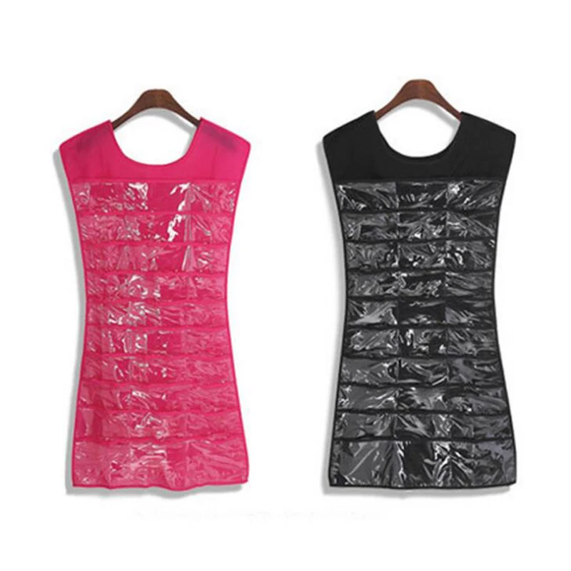 

Double Sided Hanging Jewelry Display Organizer Storage Bag Jewelry Hanging Necklace Bracelet Earring Pouch Organizer Display Bag