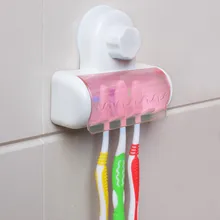 Практичный пластиковый набор, держатель для зубной щетки, держатель для вращающейся щетки, подставка на присоске, аксессуары для ванной комнаты, держатель для зубной щетки