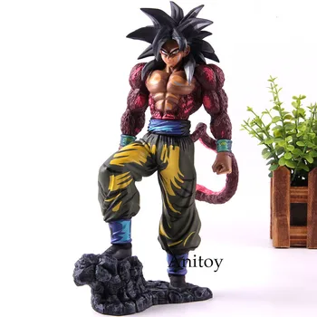 

Super Saiyan 4 Son Goku Figure Action Dragon Ball PVC Anime Collection Model Toy Limited Ver. Somersault Cloud 25.5cm