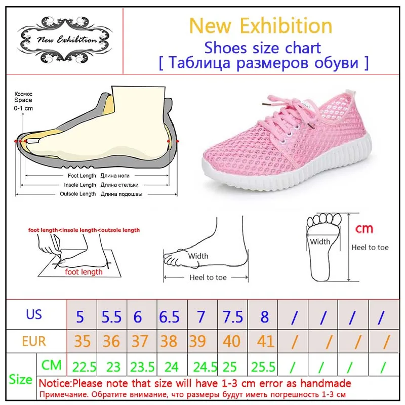 Новая выставка Для женщин обувь Модные дышащие кроссовки Повседневная обувь удобные мягкие Туфли без каблуков сетки кроссовки вулканизируют Zapatos
