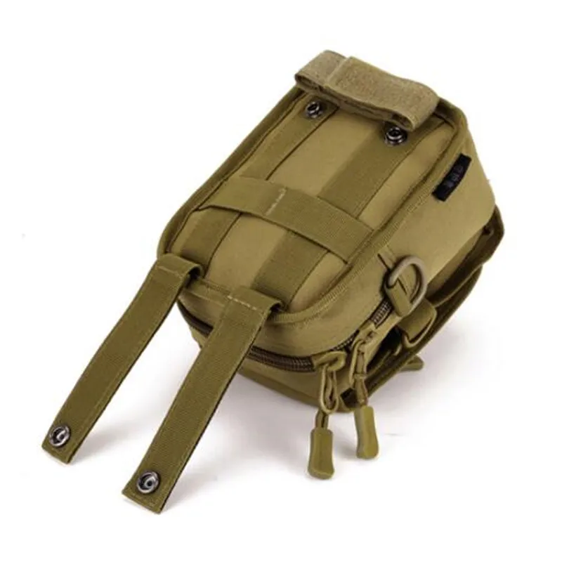 Military Tactical Bag Nylon Waterproof Molle Pouch Running Package Climbing Travel Hiking Bags For 5.5 inch Mobile Phone