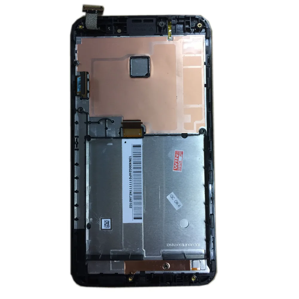 Для Asus Fonepad Note 6 FHD6 ME560CG ME560 K00G с рамкой Черный цвет ЖК кодирующий преобразователь