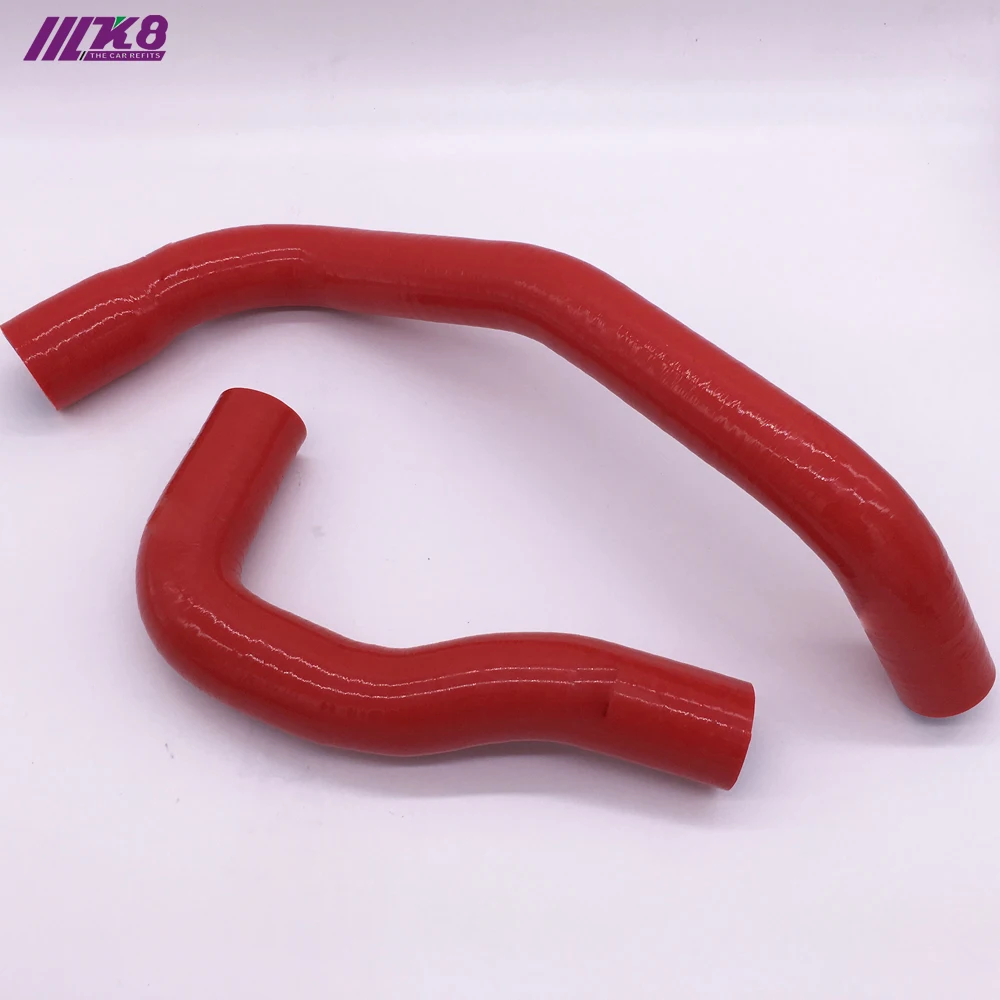 

Silicone Radiator Hose For NISSAN SKYLINE GTS ECR33 R33 GTS25T RB25DET 93-98 (2pcs) RED/BLUE/BLACK