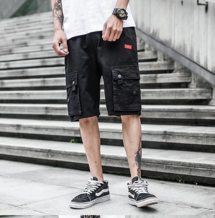 Gratis pengiriman pemuda Pasang merek kamuflase overall pria Harajuku