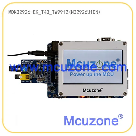 MDK32926-EK-T43-TW9912 N32926 N32926U1DN 64 Мб DDR2 16 Мб + 256 Мб флэш-памяти, лсдрп, H.264 и JPEG кодеком, 4,3 480272 TFTLCD с TP N329