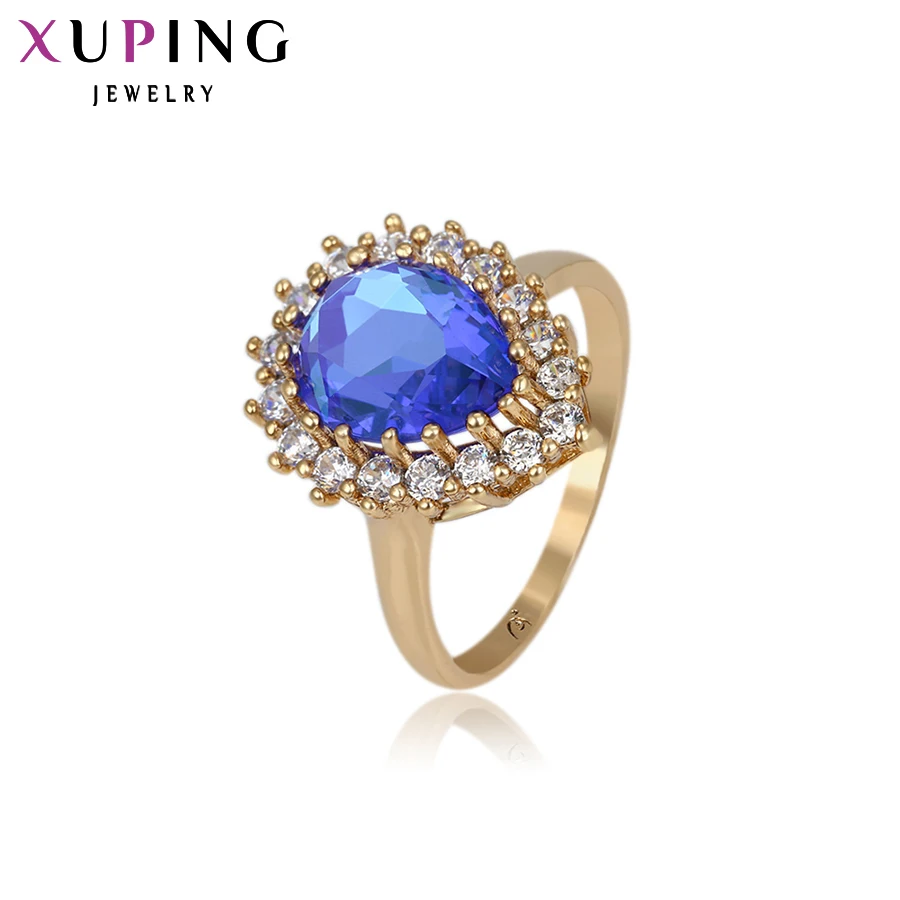 

Xuping New Fashion Ring Jewelry Heart Finger Ring Women Ladies Gift Big Promotion Wholesale Christmas S23,5-13276