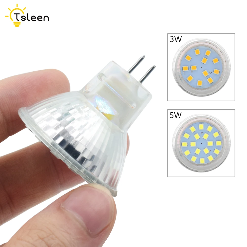 1 шт. SMD 2835 3 Вт 5 MR11 Светодиодный прожектор Энергосбережение MR 11 светодиодный