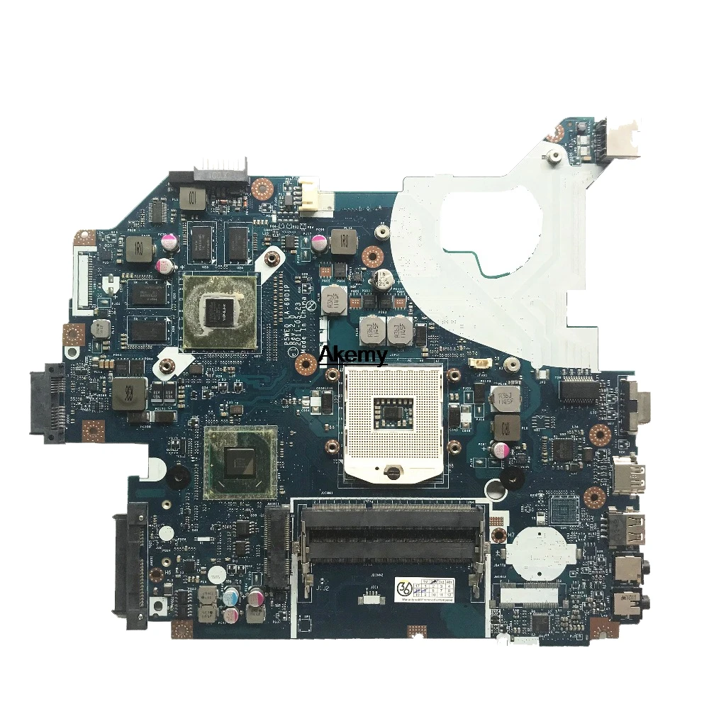 P5WE0 LA-6901P اللوحة ل acer 5750 5750G 5755 5755G اللوحة المحمول HM65 GT520M/610 M الأصلي اختبار اللوحة