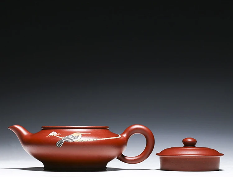 160CC китайский керамический чайный набор кунг-фу подлинный Исин Фиолетовый Глиняный Чайник ручной работы