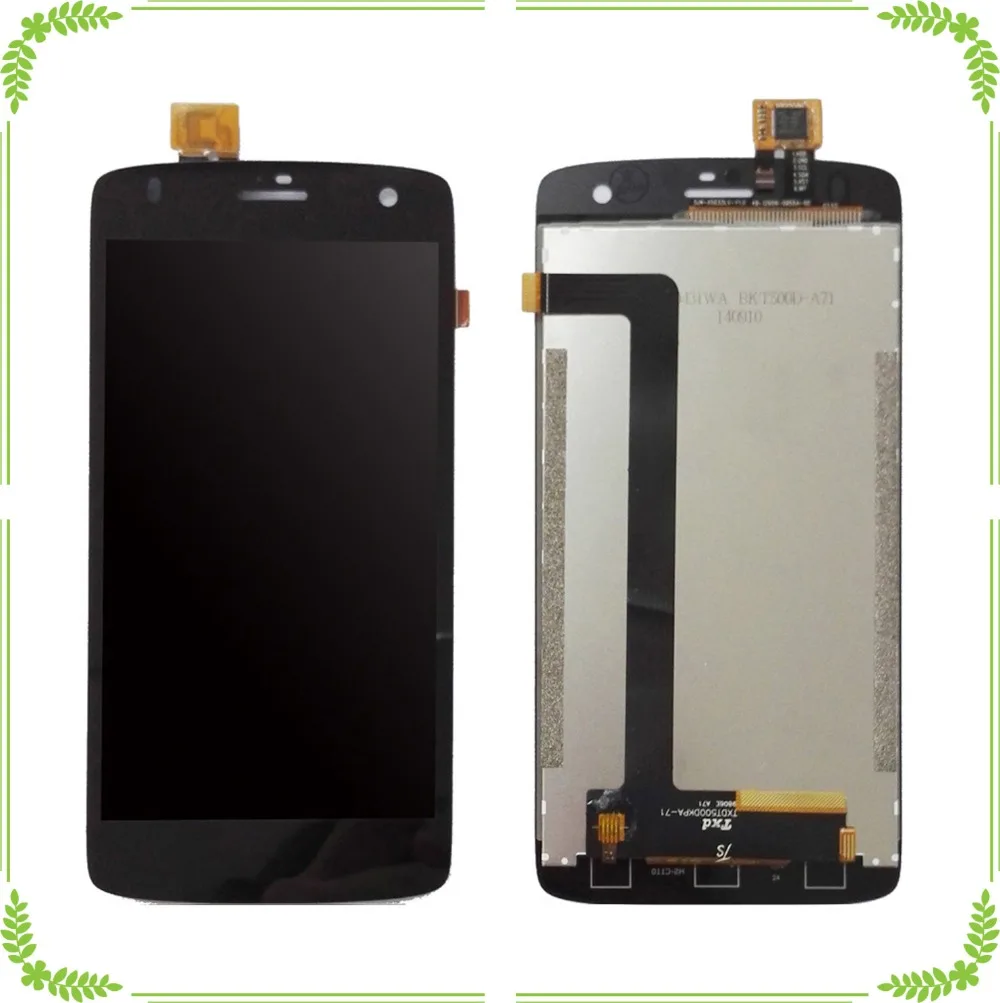 

For Black 5.0" inches Lcd For Fly Era Life 6 IQ4503 LCD Display With Touch Screen Assembly Replacement