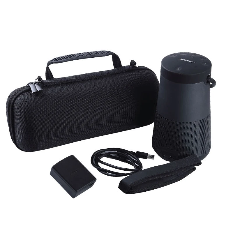 Beste Portable Shockproof Hard EVA Carry Reizen Doos Opbergtas voor Bose Soundlink Revolve + Bluetooth Luidspreker Accessoires