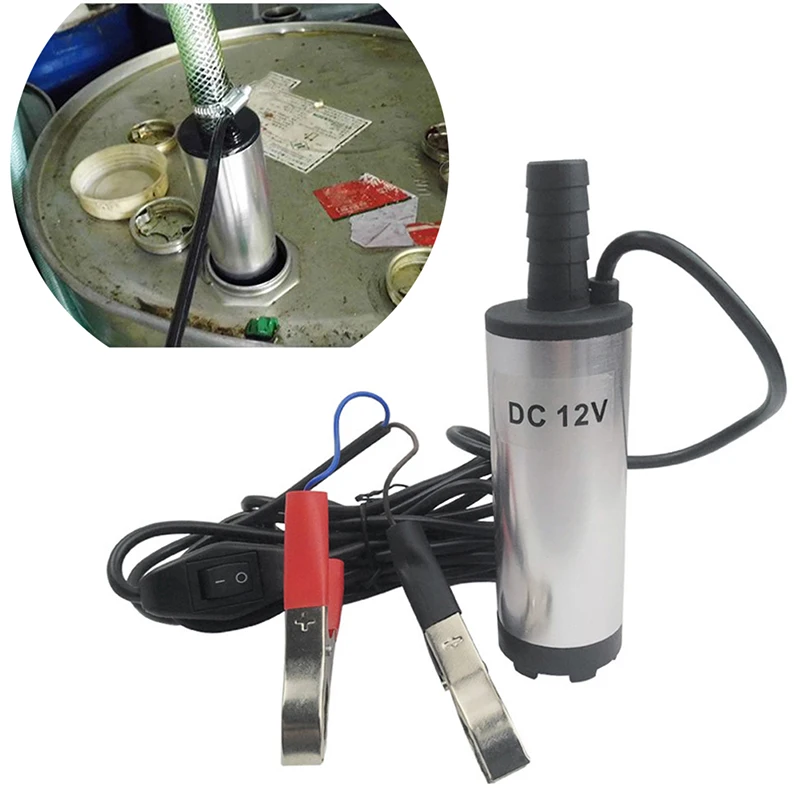 

Durable DC12V Stainless Steel Submersible Diesel 12L Per Minute 38mm Fuel Water Oil Pump