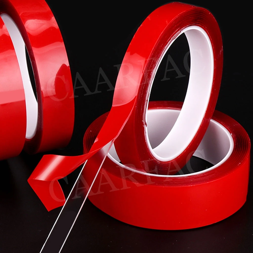 

300CM Transparent Double Sided Tape Household Wall Hangings Adhesive Glue Tapes Car Sticker Auto No trace Glue