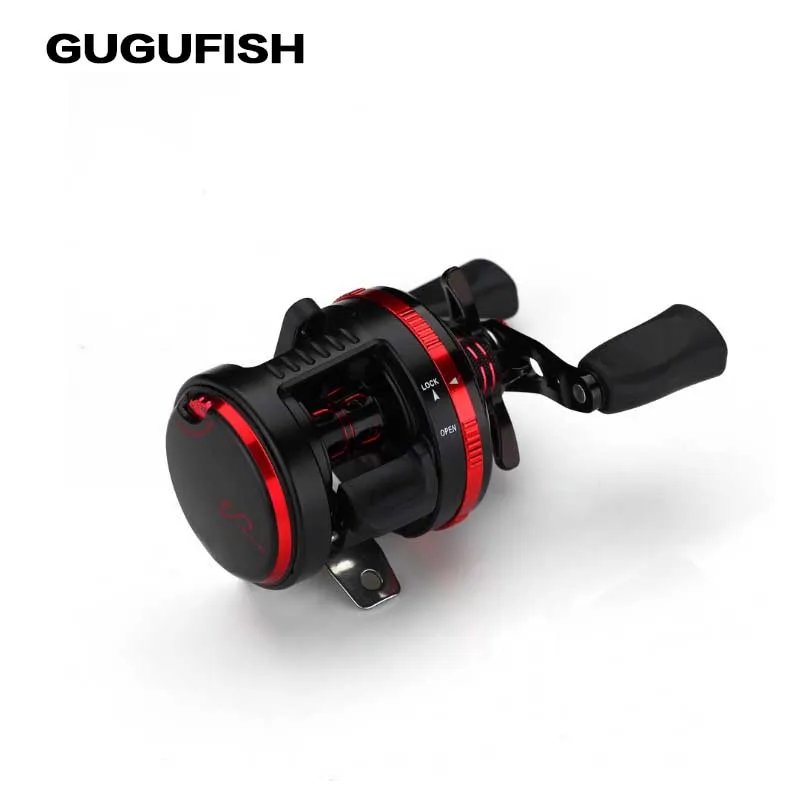 GUGUFISH 10BB + 1RB приманка для Литья Рыболовных Катушек carretilha de pes Pull Tornado Cast барабанная