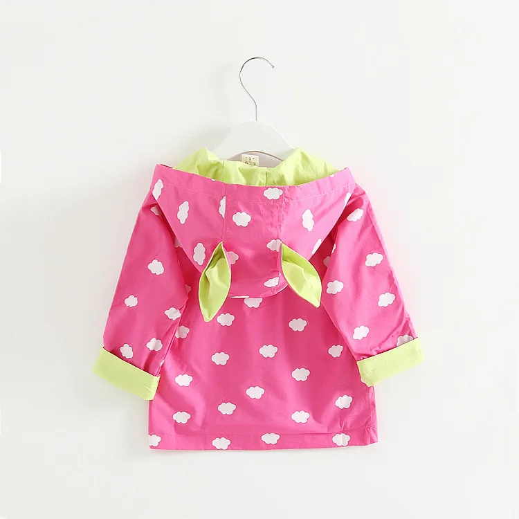Новые детские JAS модная одежда для девочек куртка с капюшоном cappotto Bimbo одежда для малышей 7bbc014