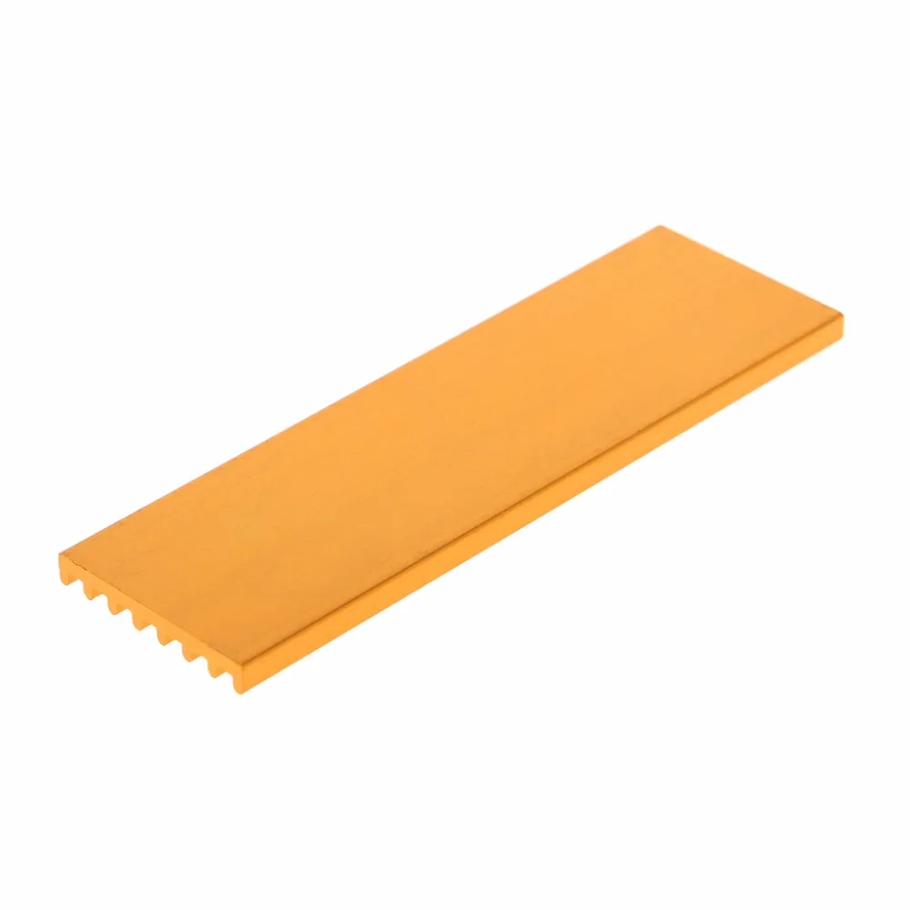 1Pc Aluminum Radiator Heatsink For M.2 PCIE Solid State Disk SSD 2280 70x22x3mm Heat Sink C26