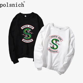 2019 New Velvet Fashion Long Sleeve Casual Sweatshirt Print Riverdale Print Kawaii Apparel Sweatshirt, Kpop Sweatshirt, Hixtape, ornate print long sleeve casual sweatshirt