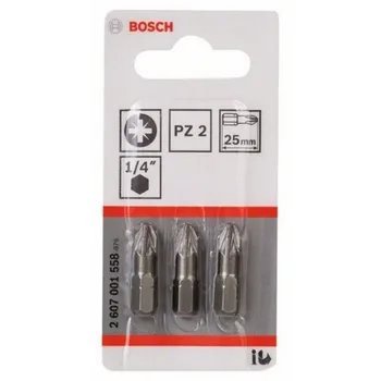 

BOSCH 2607001558 Tip screw driver Pz2 Extradura C 25mm 3uds