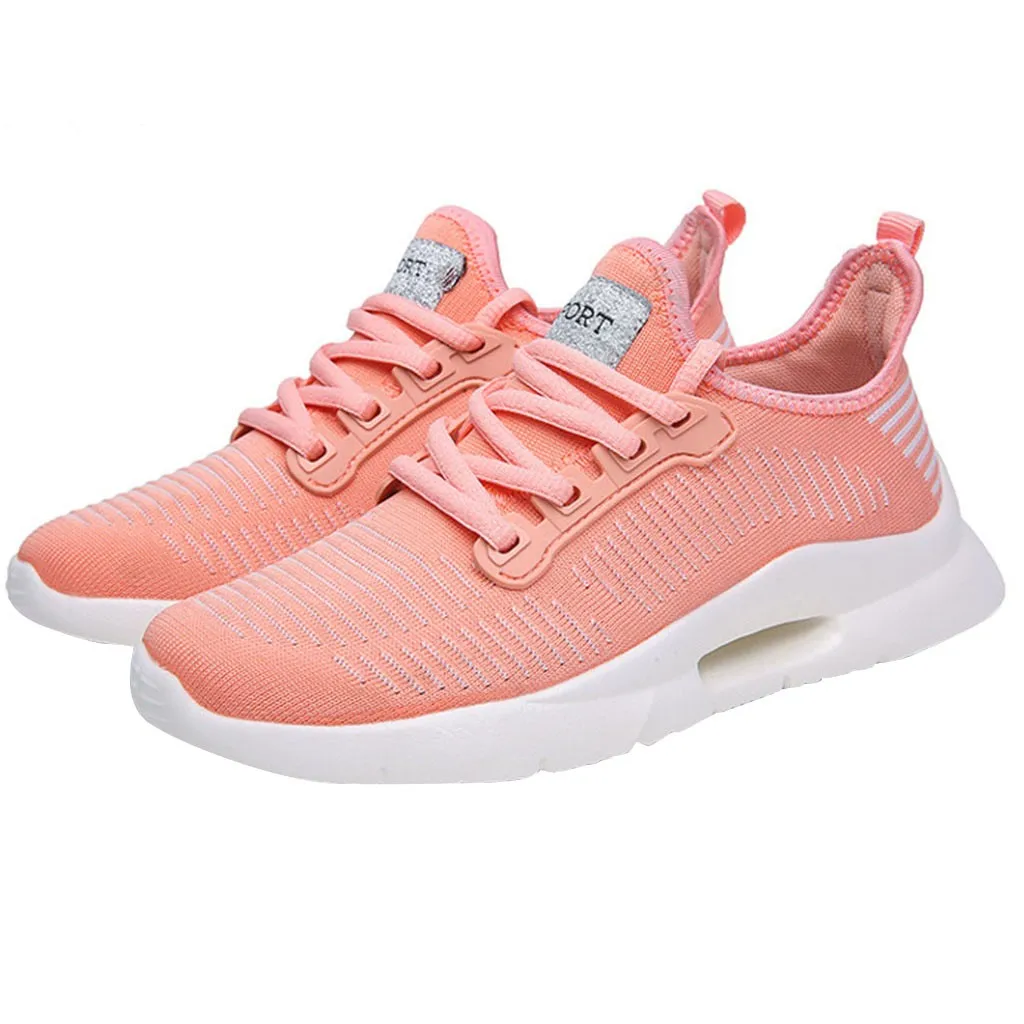 women platform sneakers breathable mesh Sneakers Lace Up Soft High Footwear Leisure slip on shoes for women#g2