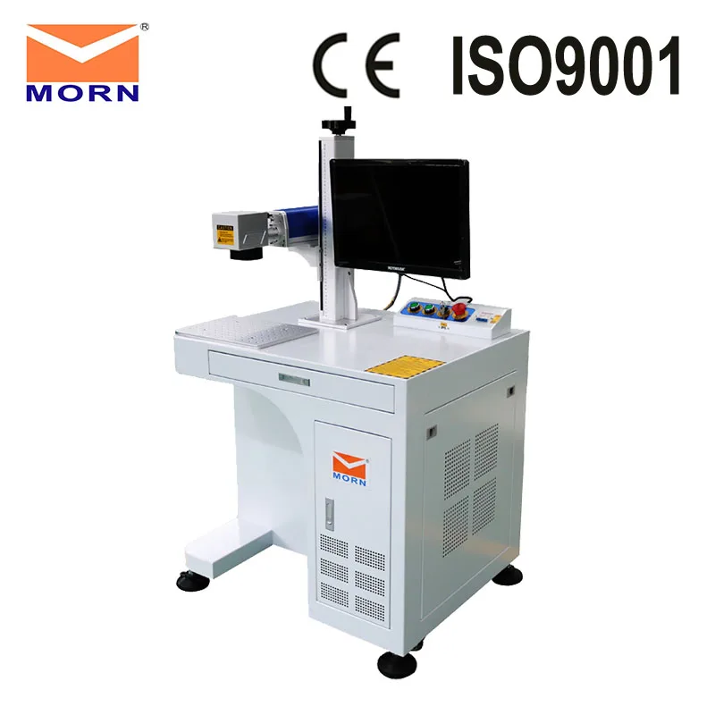 Good quality 20W fiber laser engraving machine CNC laser marking machine used for metal and nonmetal materials engraver
