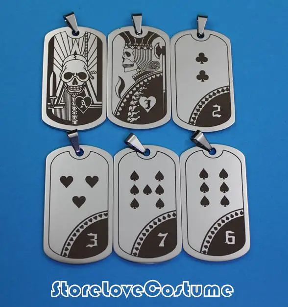Togainu no Chi Akira Косплей Шики ожерелье|cosplay itachi|necklace glitternecklace organizer |