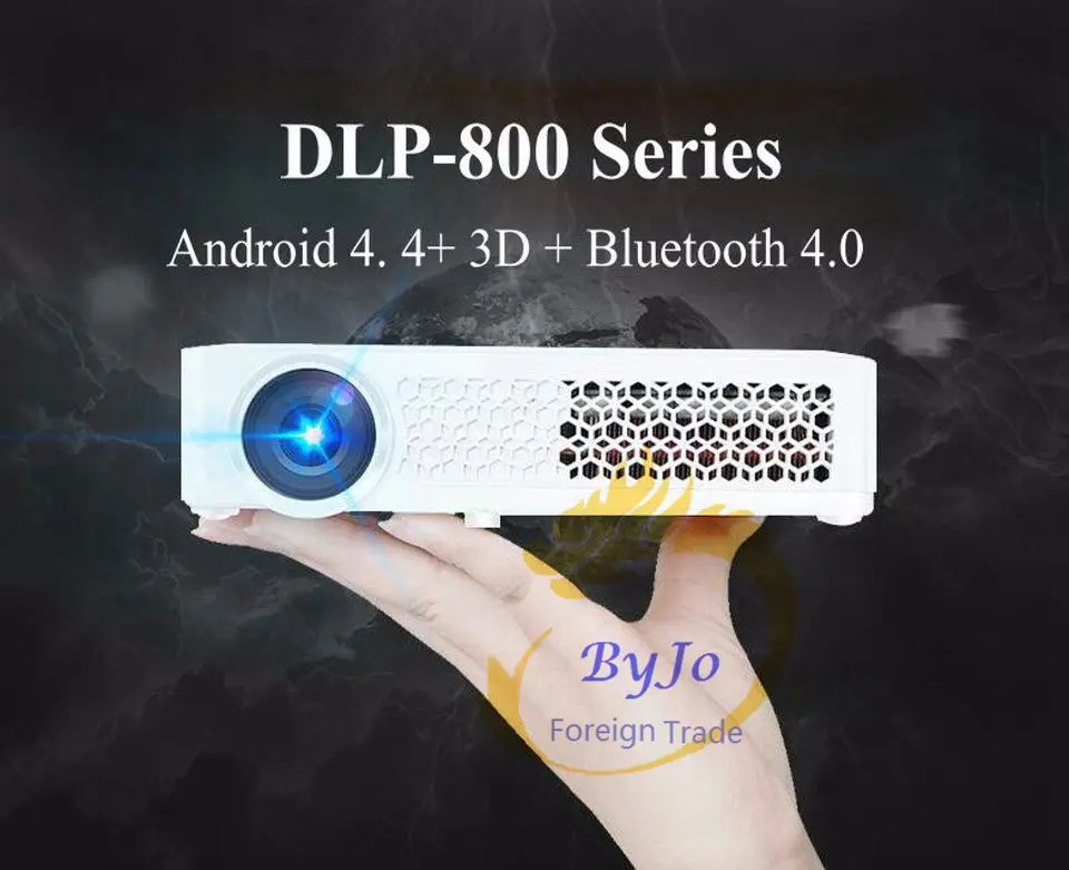 Poner Saund DLP-800W Mini projector WIFI Android Projector DLP projector Home Theater Projector DLP 800W proyector led beamer Poner Saund DLP-800W Mini projector WIFI Android Projector DLP projector Home Theater Projector DLP 800W proyector led beamer